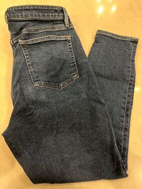 LOFT Women's Skinny Jeans - Dark Blue Wash